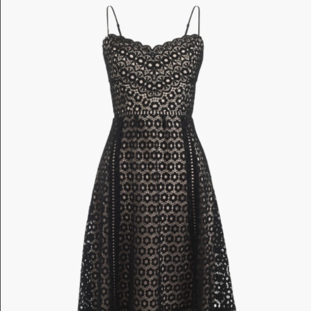 ✨ NWT J Crew Daisylace black dress 12 ✨